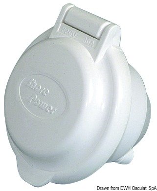 Presa ABS 30 A 220 V - 14.331.05